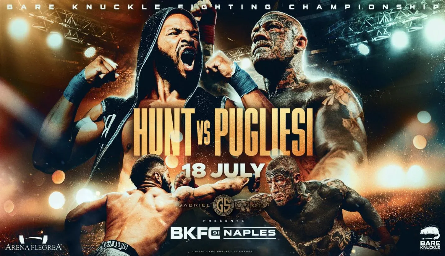 BKFC Napoli 18 luglio 2026
